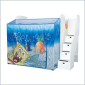 Lea Nickelodeon Nick Collection Sponge Bob Square Pants Adventure Loft Bed              