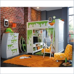 Lea Nickelodeon TweenNick Collection The Cave Full Sized Loft Bed