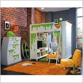Lea Nickelodeon TweenNick Collection The Cave Full Sized Loft Bed               