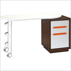 Lea Nickelodeon TeenNick Collection Turntable Computer Desk Rta Baby Kids Kids Desks Lea 369684