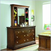 Lea Elite Classics 7 Drawer Double Dresser and Bureau Mirror Set