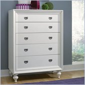 Lea Elite Zoe Drawer Chest in White