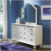 Lea Elite Zoe Drawer Dresser in White