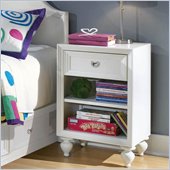 Lea Elite Zoe Nightstand in White