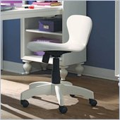 Lea Elite Zoe Chair-Wood Seat/Back in White