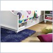 ADD TO YOUR SET: Lea Elite Zoe Twin/Full Underbed Drawer Box in White