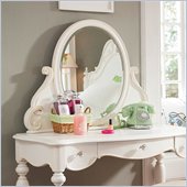 Lea Elite Vintage Boutique Vanity Mirror in Vintage White