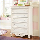 Lea Elite Vintage Boutique Drawer Chest in Vintage White
