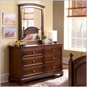 Lea Elite Covington Drawer Dresser in Cherry