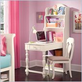 Lea Elite Hannah Bookcase Desk in White