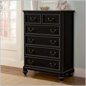 Lea Elite Retreat Drawer Chest in Black