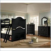 Lea Elite Retreat Bunk Bed with Storage in Black