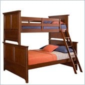Lea Elite Covington Twin over Full Bunk Bed in Cherry