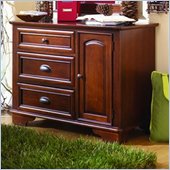 Lea Deer Run Kids 3 Drawer Single Dresser in Brown Cherry Finish