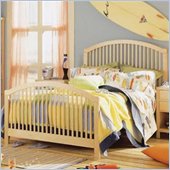 Lea Off Campus Kids Slat Bed in Natural Maple Finish