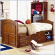 ADD TO YOUR SET: Lea Deer Run Kids Captain's Bed in Brown Cherry Finish