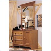 Lea My Place Door Dresser with Vertical Mirror