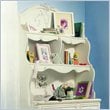 ADD TO YOUR SET: Lea Jessica McClintock Romance Large 2 Shelf Hutch with Cork Back and Antique White Wood Finish