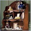 ADD TO YOUR SET: Lea Jessica McClintock Heirloom Large 2 Shelf Student Desk Hutch with Dark Cherry Wood Finish