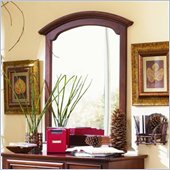 Lea Deer Run Vertical Mirror in Lightly Distressed Cherry Finish