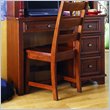 ADD TO YOUR SET: Lea Deer Run Wood Student Desk in Brown Cherry Finish