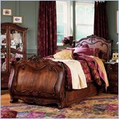 Lea Jessica McClintock Heirloom Twin or Full Kids Sleigh Bed 2 Piece Bedroom Set