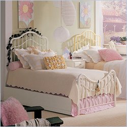 Lea Spring Garden Kids Metal Bed with Optional Storage Unit