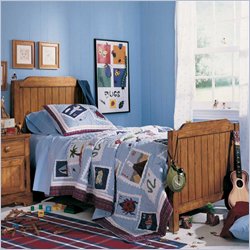 Lea Jackson Creek Kids Bed 2 Piece Bedroom Set in Twin Size