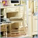 Lea Carolina Retreat White 4 Drawer Wood Student Desk