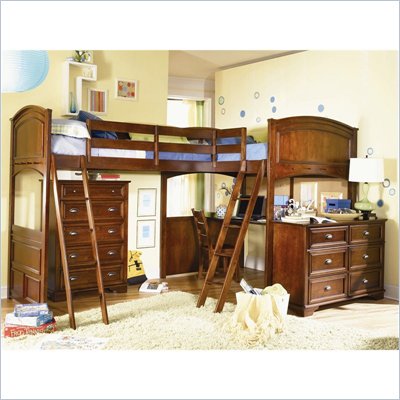 Lea Deer Run Bi Loft Bed 4 Piece Bedroom Set