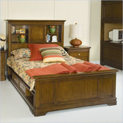 Lea Elite Classics Bookcase Bed in Cherry Finish