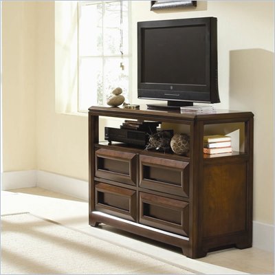 Lea Elite Expressions Kids Media Chest TV Stand in Root Beer Cherry Finish