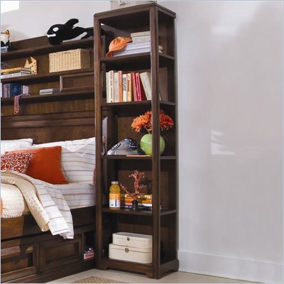 Lea Elite Expressions Kids Bookcase/Pier in Root Beer Cherry Finish