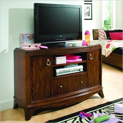 Lea Elite Rhapsody Wood Media Cabinet in Cherry