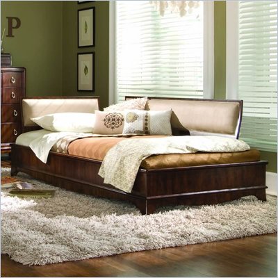 Lea Elite Rhapsody Platform Bed in Cherry Finish