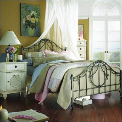 Lea Emma's Treasures Kids Metal Bed 2 Piece Bedroom Set