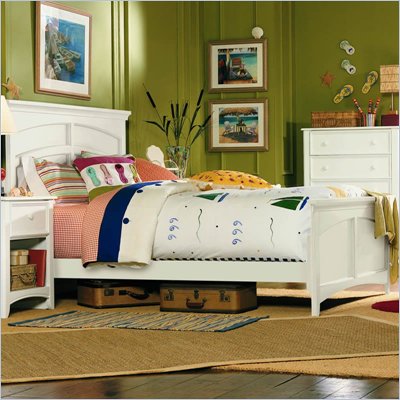 Lea Getaway Twin and Full Panel Bed 2 Piece Bedroom Set