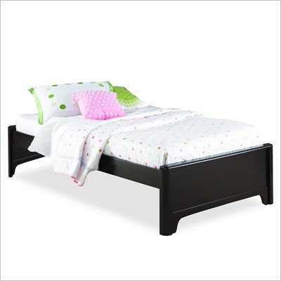 Lea Midtown Kids Platform Bed in Dark Cherry Finish