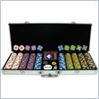 ADD TO YOUR SET: Trademark 500 PaulsonR Tophat & Cane Clay Poker Chips w/Aluminum Case