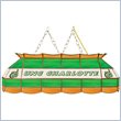 Trademark North Carolina Charlotte Stained Glass 40