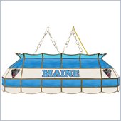 Trademark University of Maine Stained Glass 40 Tiffany Lamp