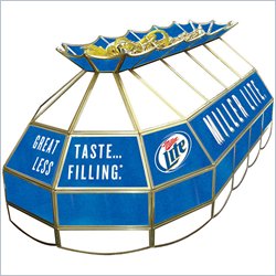 Trademark Miller Lite Stained Glass 40 Lighting Fixture by Trademark Global