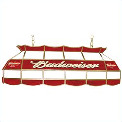 Trademark Budweiser 40 Stained Glass Pool Table Light by Trademark Global
