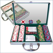 Trademark 200 PaulsonR Tophat & Cane FULL Clay Chips with Alum. Case