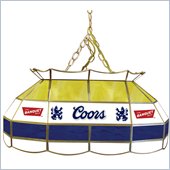 Trademark Coors Banquet 28 Stained Glass Pool Table Lamp