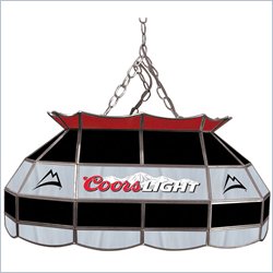 Trademark Coors Light 28 Stained Glass Pool Table Lamp by Trademark Global