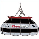 Trademark Coors Light 28 Stained Glass Pool Table Lamp
