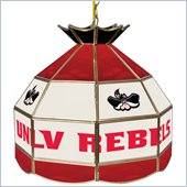 Trademark UNLV Stained Glass Tiffany Lamp