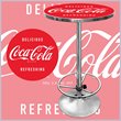 ADD TO YOUR SET: Trademark Coca Cola Vintage Pub Table