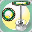 ADD TO YOUR SET: Trademark 9-Ball Light Pub Table